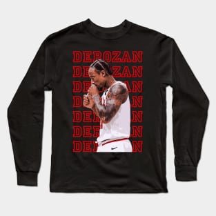 Demar DeRozan Basketball Long Sleeve T-Shirt